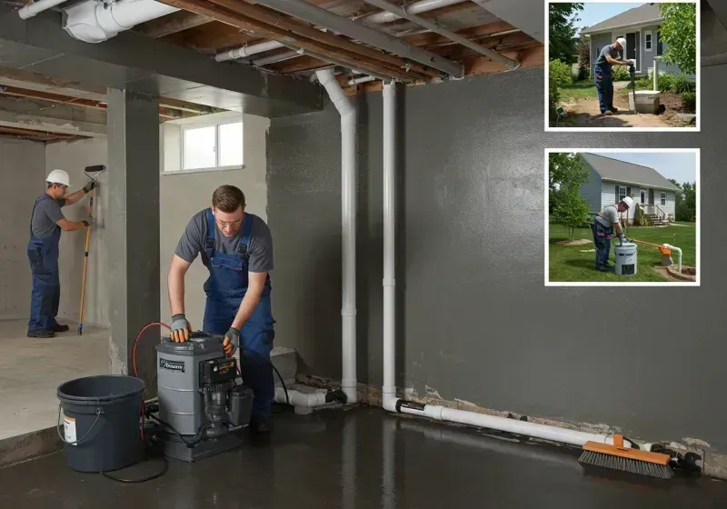 Basement Waterproofing and Flood Prevention process in Mobile County, AL